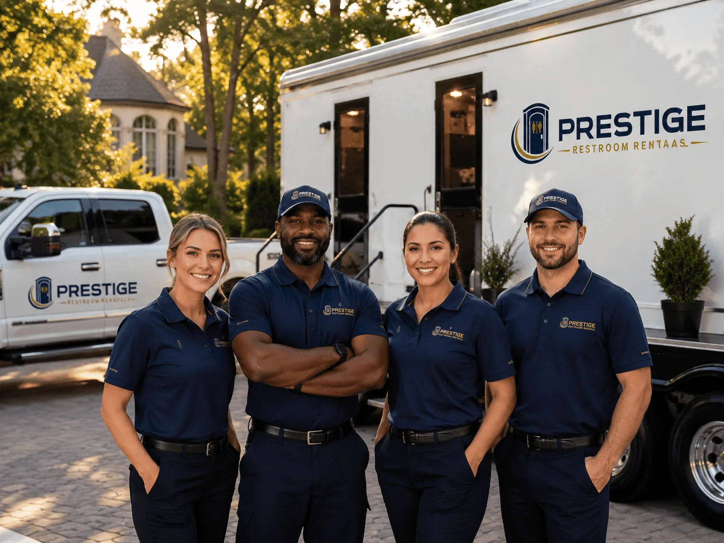 Trusted Luxury Portable Restrooms company in French Camp, CA